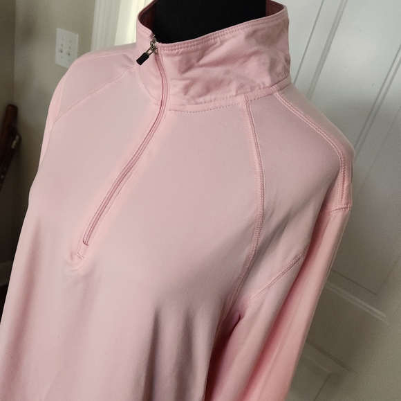 Champion Pink Zip Work Out Long Sleeve Top Size Plus XXL - Picture 3 of 8
